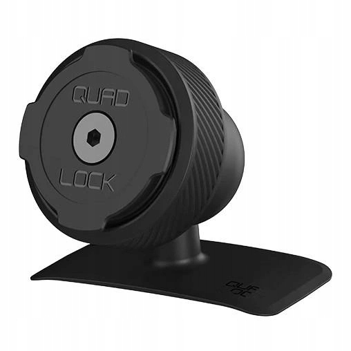 Podstawa Quad Lock samoprzylepna na deskę rozdzielczą konsolę czarny
