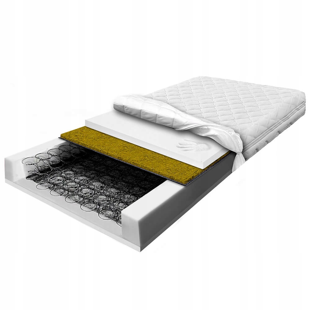 Pružinový matrac 90x190 tráva visco memory 20 cm anatomické pružiny H2