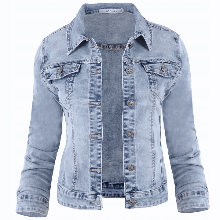 KURTKA JEANSOWA DAMSKA WIOSENNA KLASYCZNA 46/3XL