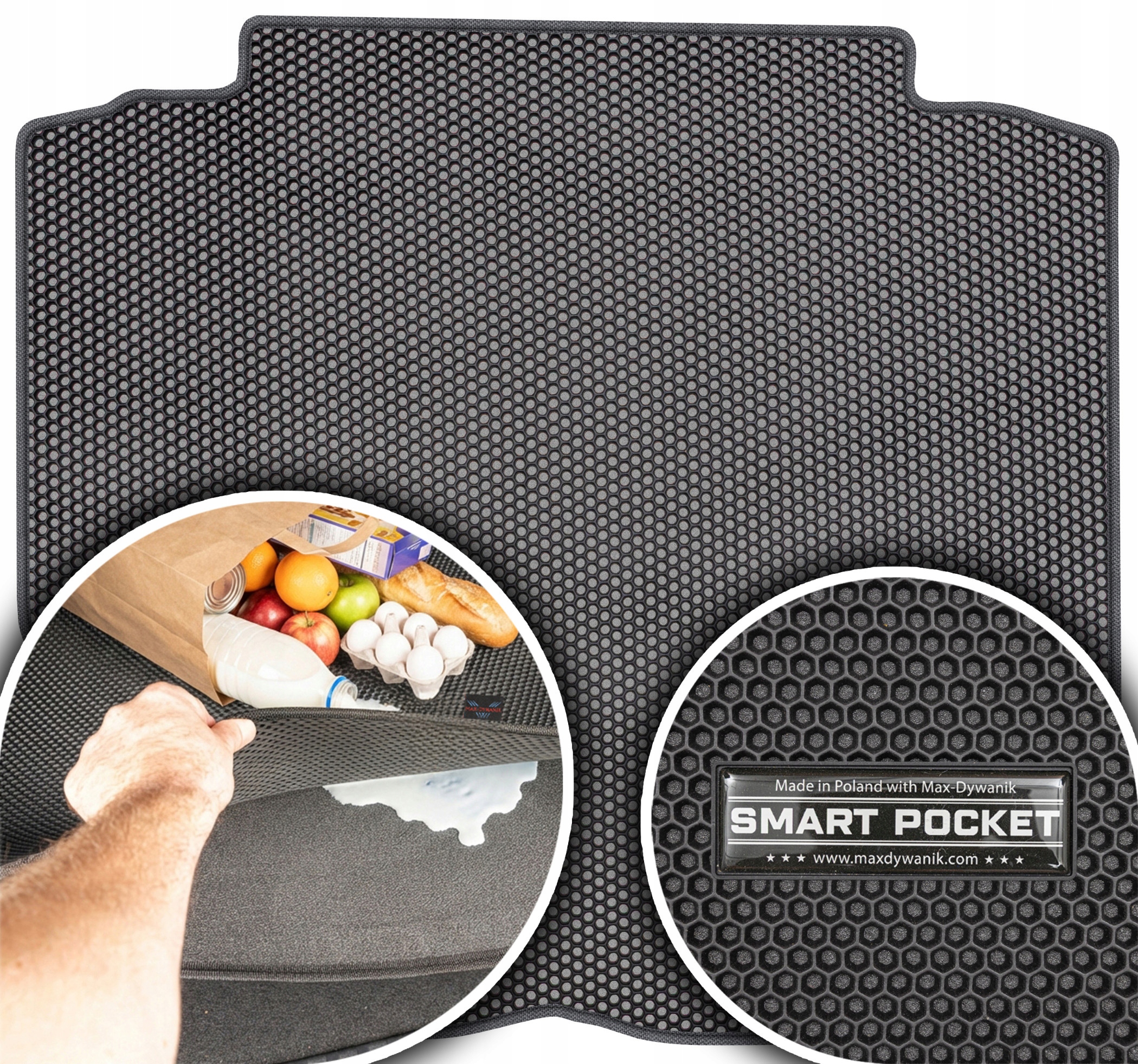 Citroen C6 I Sedan 2005-2012 Vložka batožinového priestoru Eva Smart Pocket