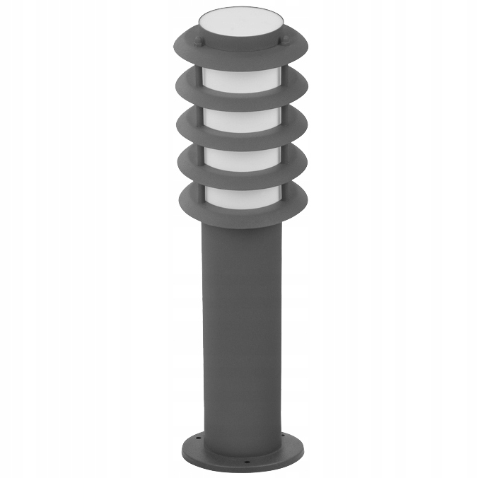 

Lampa Ogrodowa Stojąca Słupek 1xE27 45cm szary