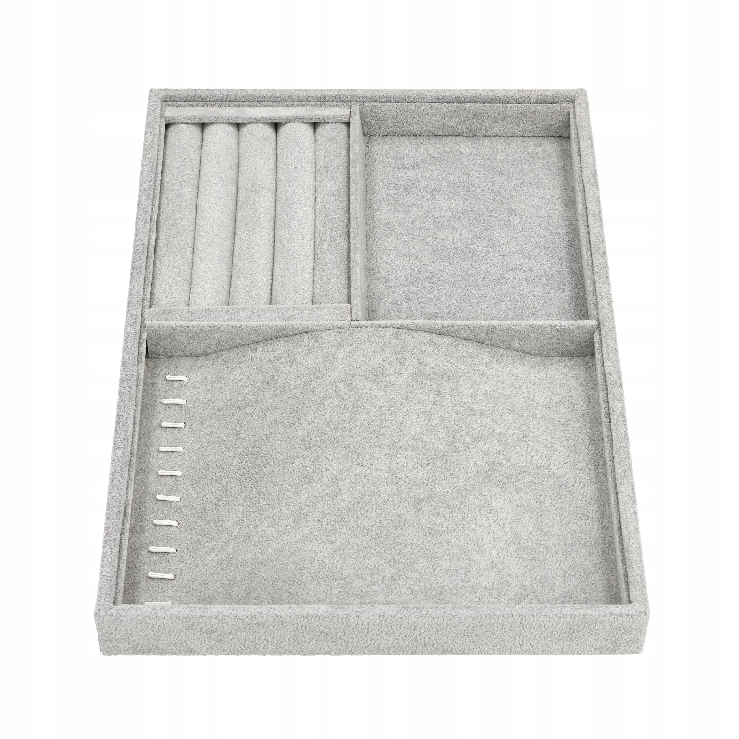 TACA EKSPOZYTOR NA PIERŚCIONKI BRANSOLETKI BIŻUTERIĘ ETUI POJEMNIK Y2 Marka Korbi