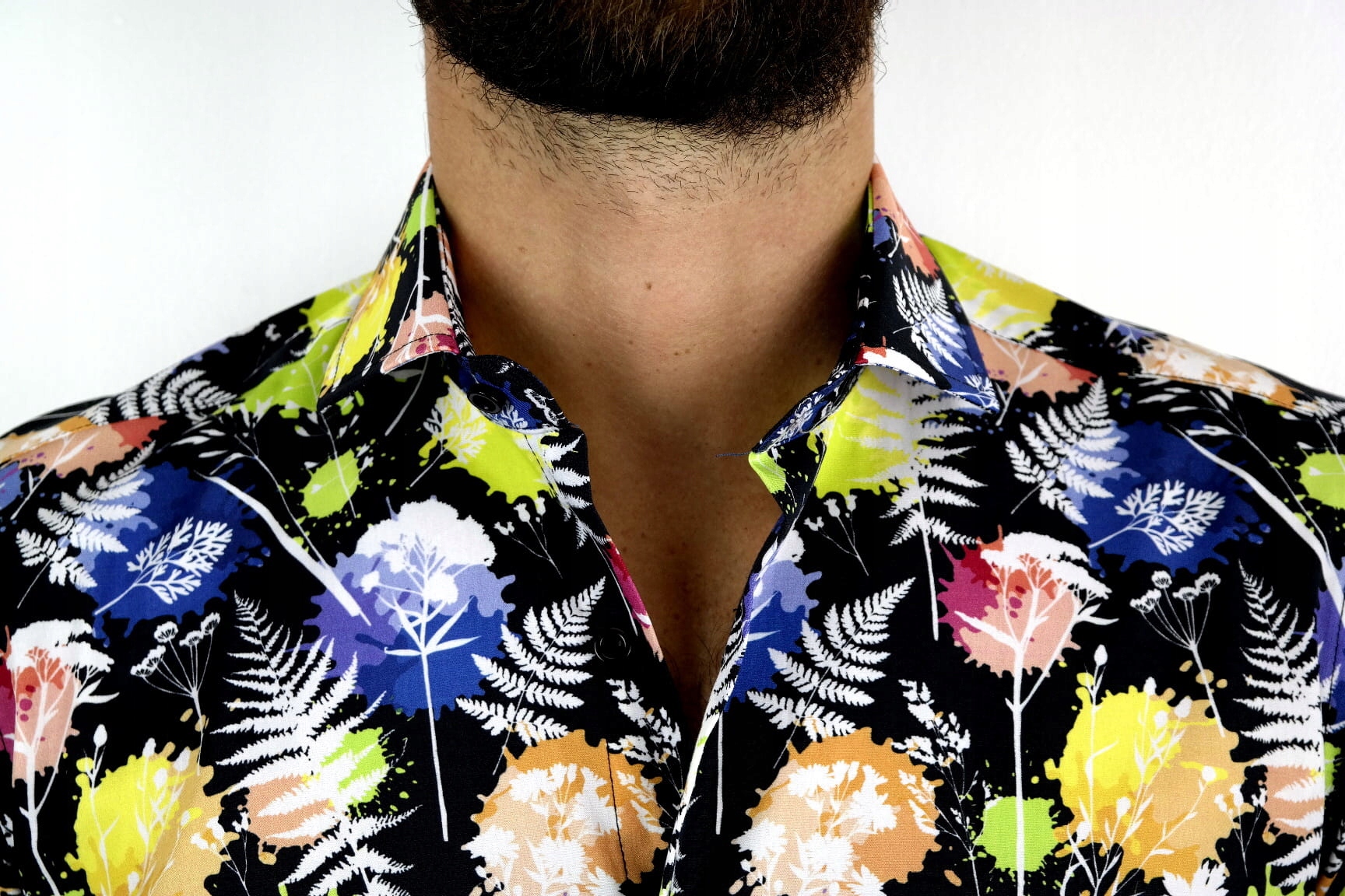 HARVEY JOHNSON Koszula męska HJ131 Rozm M 39/40 Rozmiar M