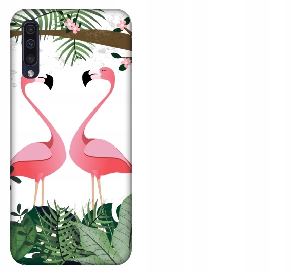 

Etui pokrowiec Samsung Galaxy A50 Flamingi lato tr