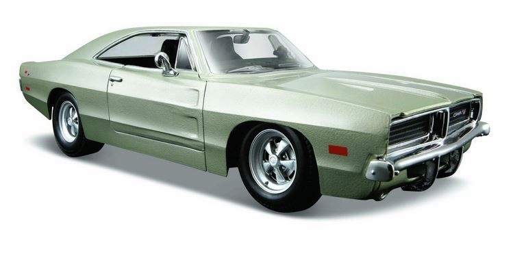 Auto Dodge Charger 1969. Modrá 1:25 31256