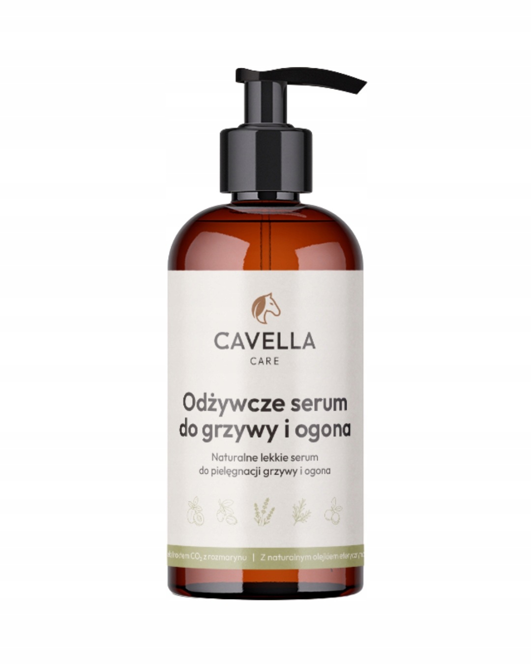 Cavella Care Vyživující sérum na hřívu a ocas pro koně 300 ml