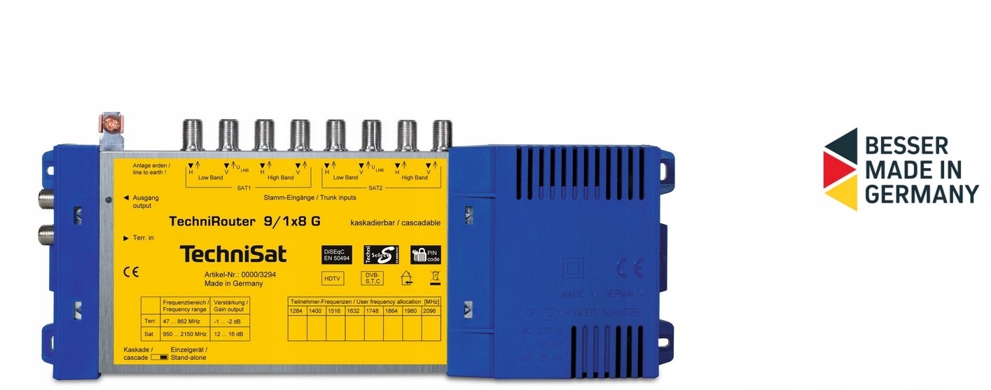 Technirouter 9/1x8 G