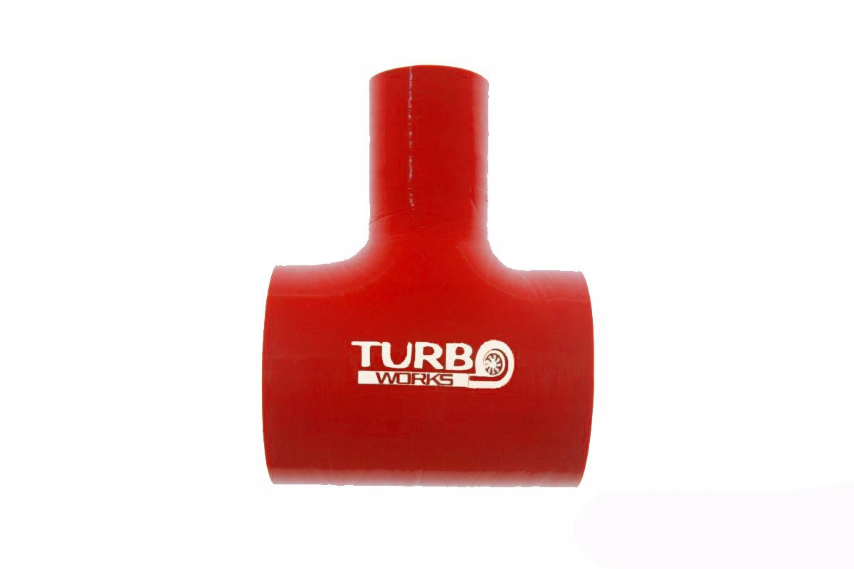 Łącznik T-Piece TurboWorks Red 51-32mm Silikonowy