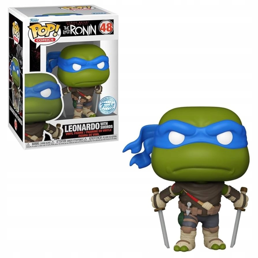Funko Pop Želvy Ninja 48 Leonardo s mečem Excl figurka