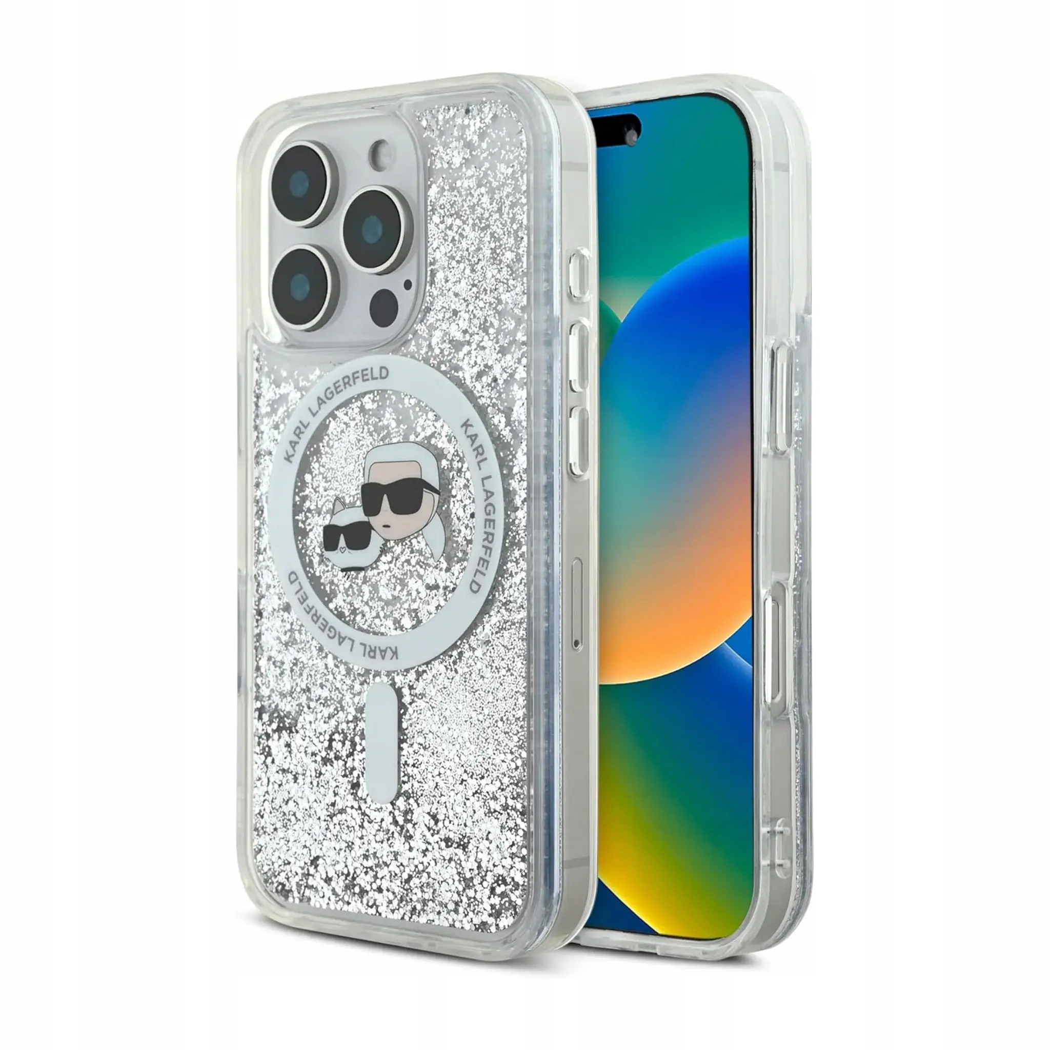 Karl Lagerfeld Etui Karl &amp; Choupette Przezroczyste iPhone 16 Pro