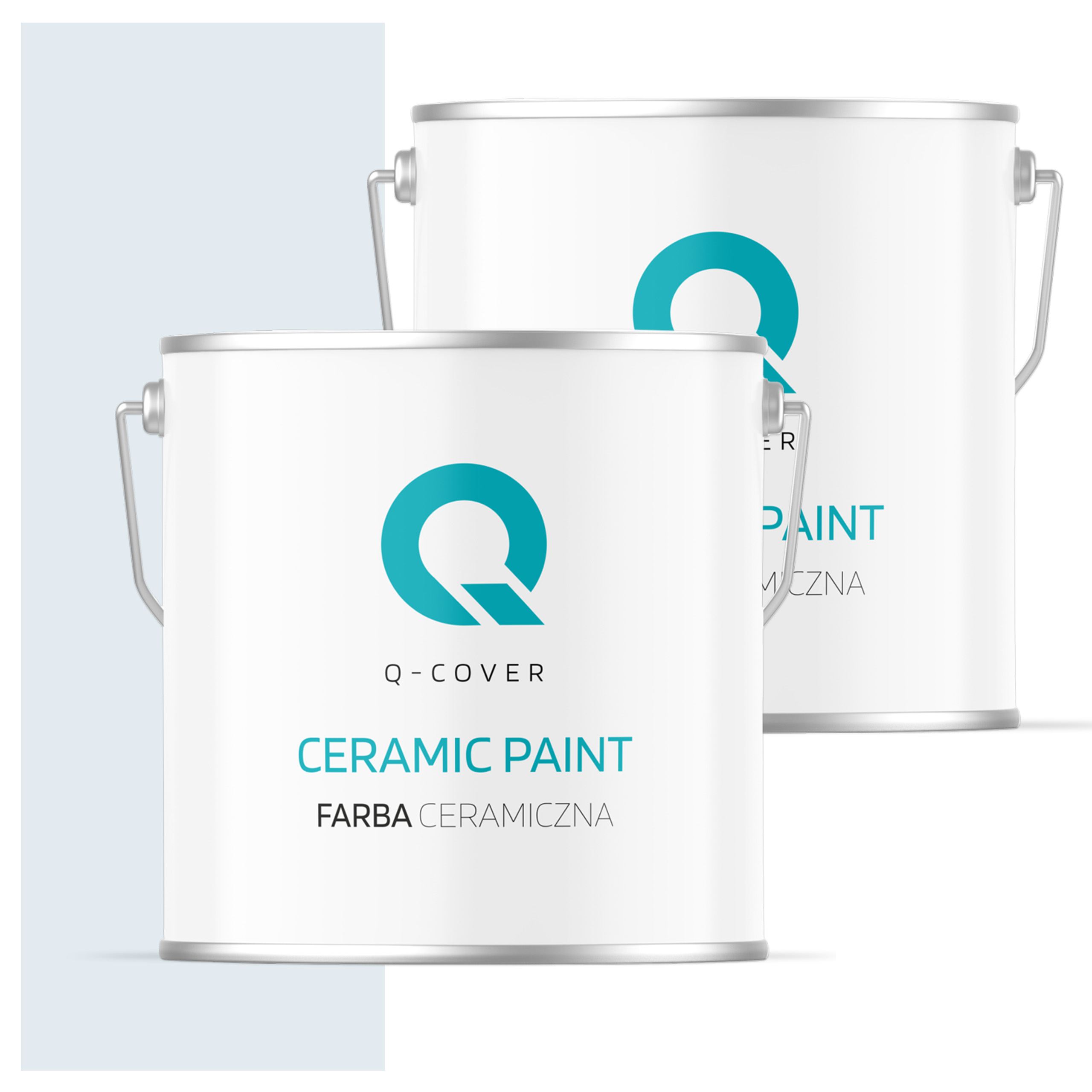 Keramická Farba Na Stenu Farba Biela Zlomená V Modrej H0179 Biela 5L Matná
