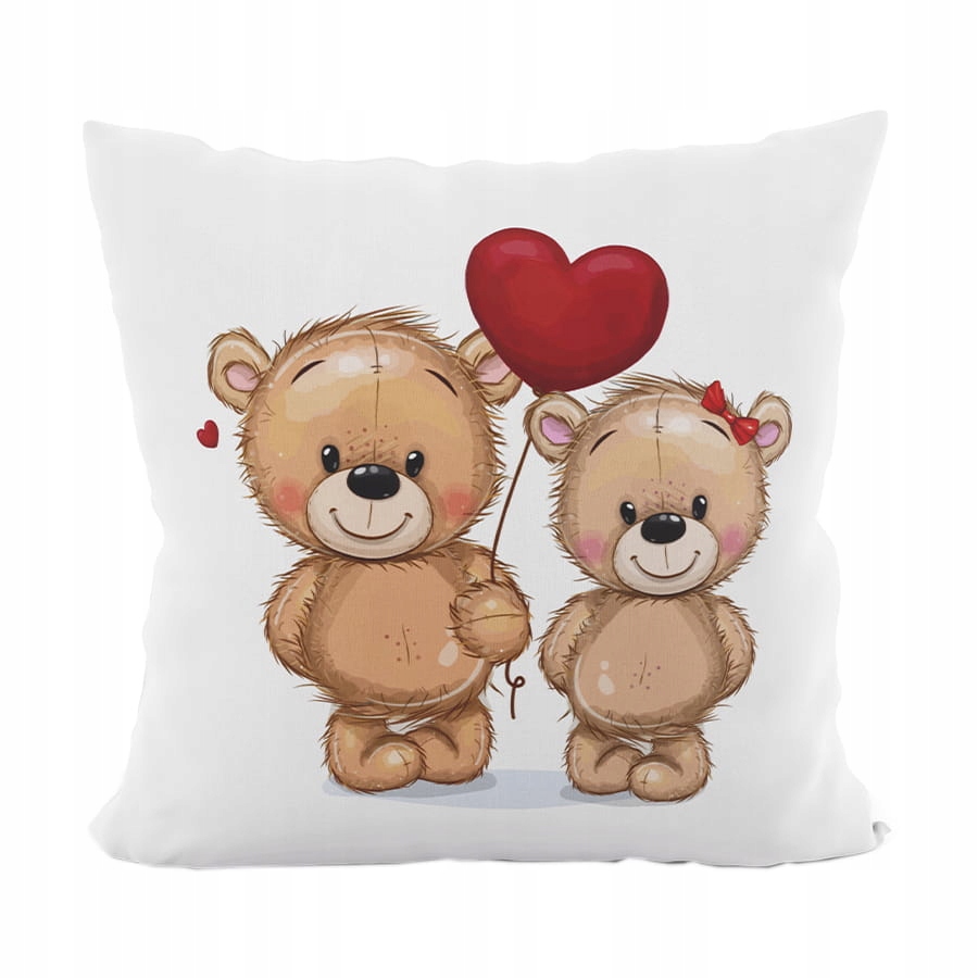 

Poszewka na Poduszkę Walentynki 40x40 Dwustronna