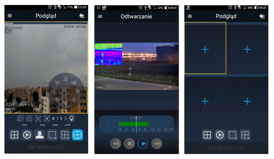 MONITORING ZESTAW BCS 5Mpx 4 KAMERY ZEWNĘTRZNE APLIKACJA DYSK 1TB Marka Inna