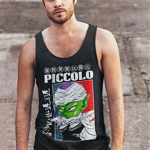 TANK TOP DRAGONBALL SG PICCOLO Marka inna