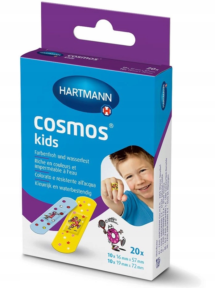 

Hartmann Cosmos kids 20szt. plastry dziecięce