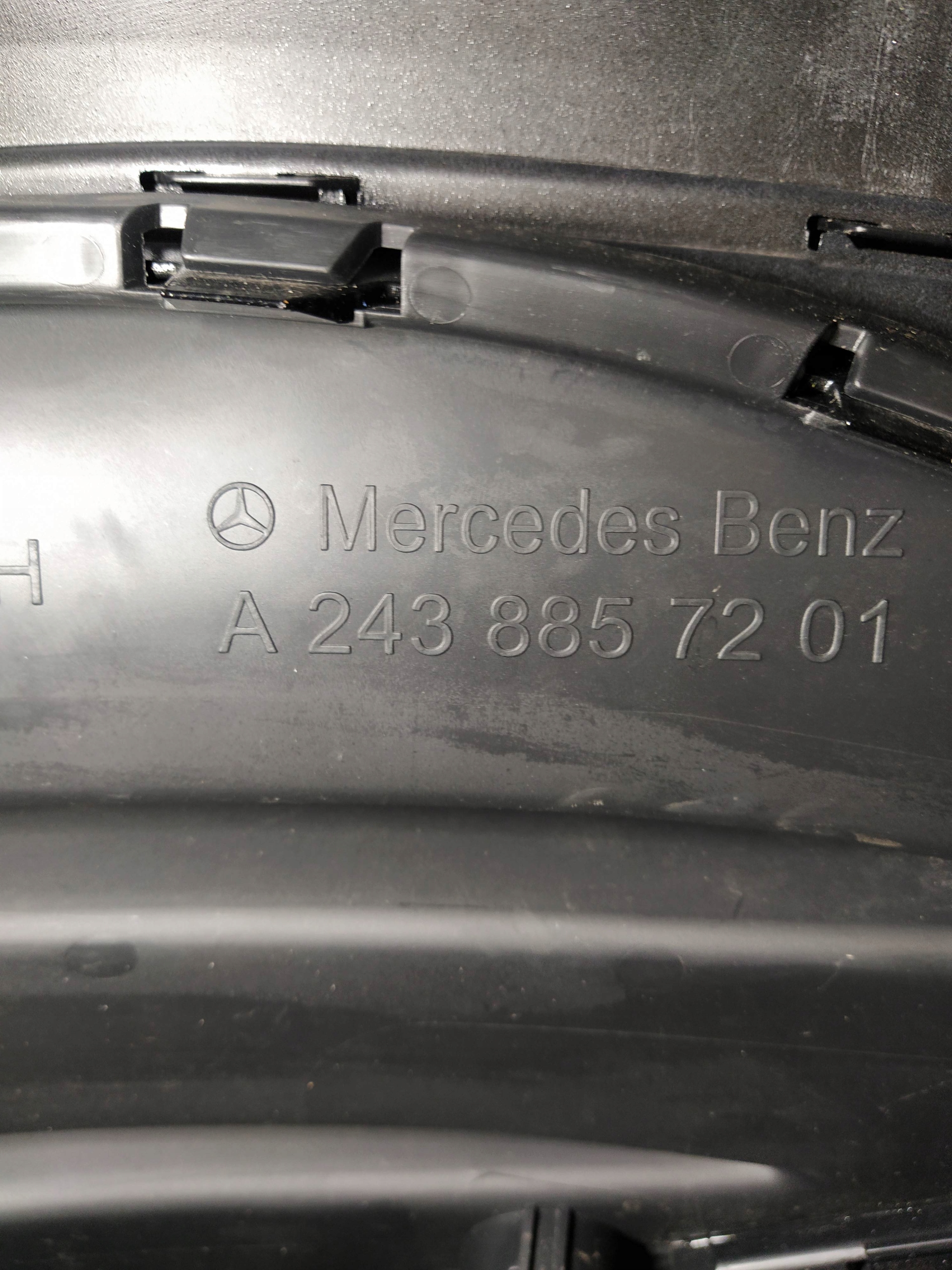 MERCEDES EQA AMG H243 bumper front front complete LED PDC KAMERA new