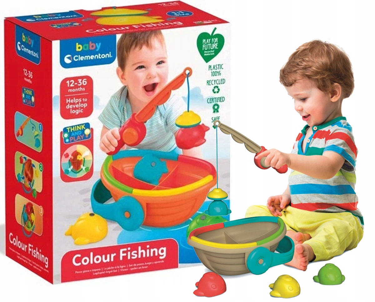 

Clementoni Łowienie Rybek zabawka dla malucha