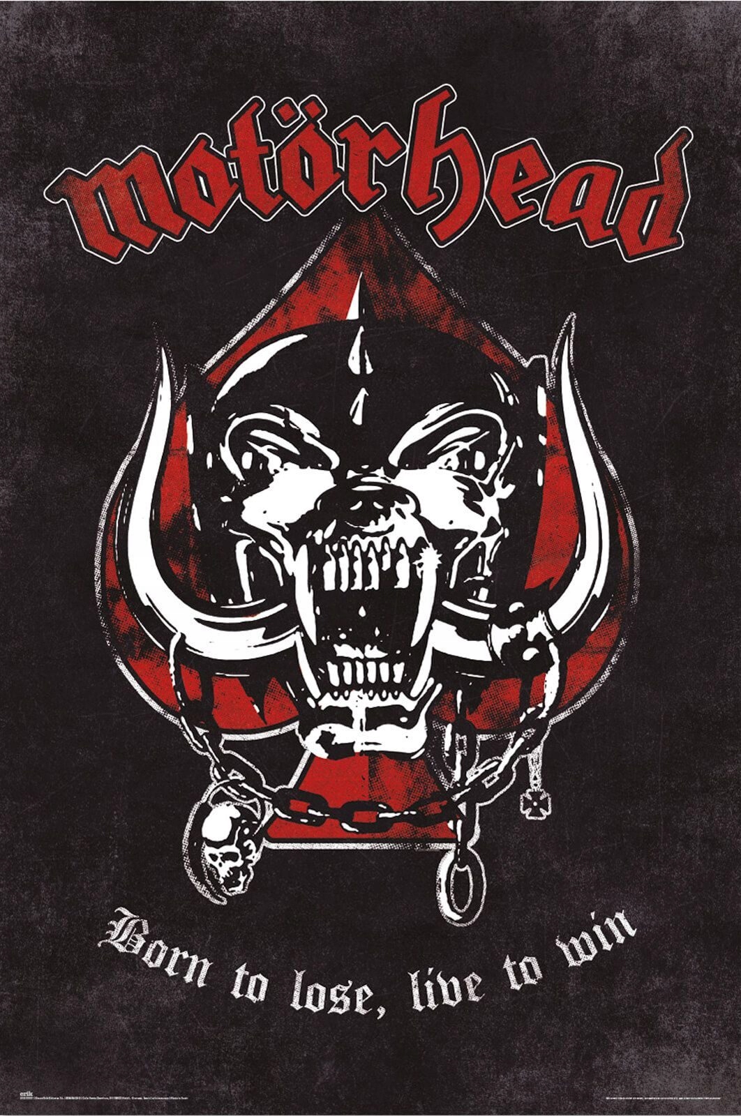 

Motorhead Born To Lose plakat muzyczny 61x91,5