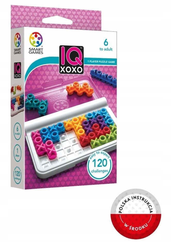 Smart Games Iq Xoxo (eng) Iuvi Games, Iuvi Games-Zdjęcie-0
