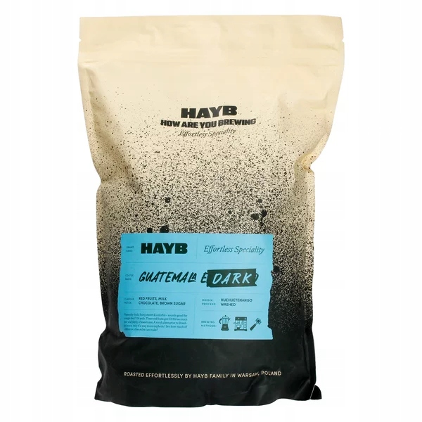 Kawa Ziarnista Hayb Gwatemala Dark Espresso 1kg