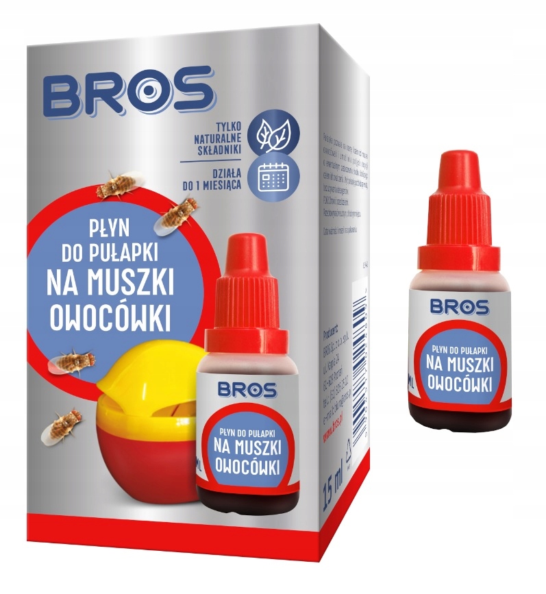 

Bros wabik płyn zapas do pułapki muszki owocówki