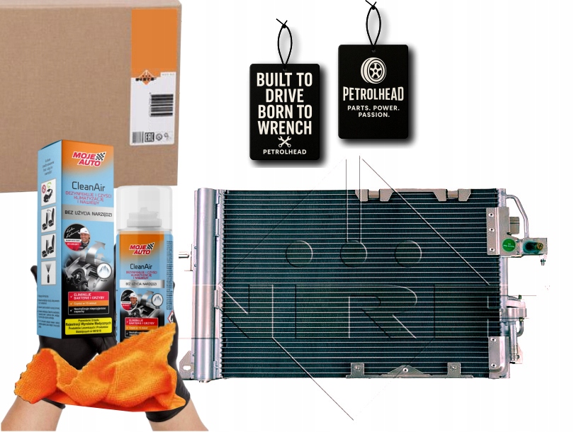 Kondenzátor Klimatizace Opel Astra G Zafira Nrf #Petrolhead Pro+ Kit9