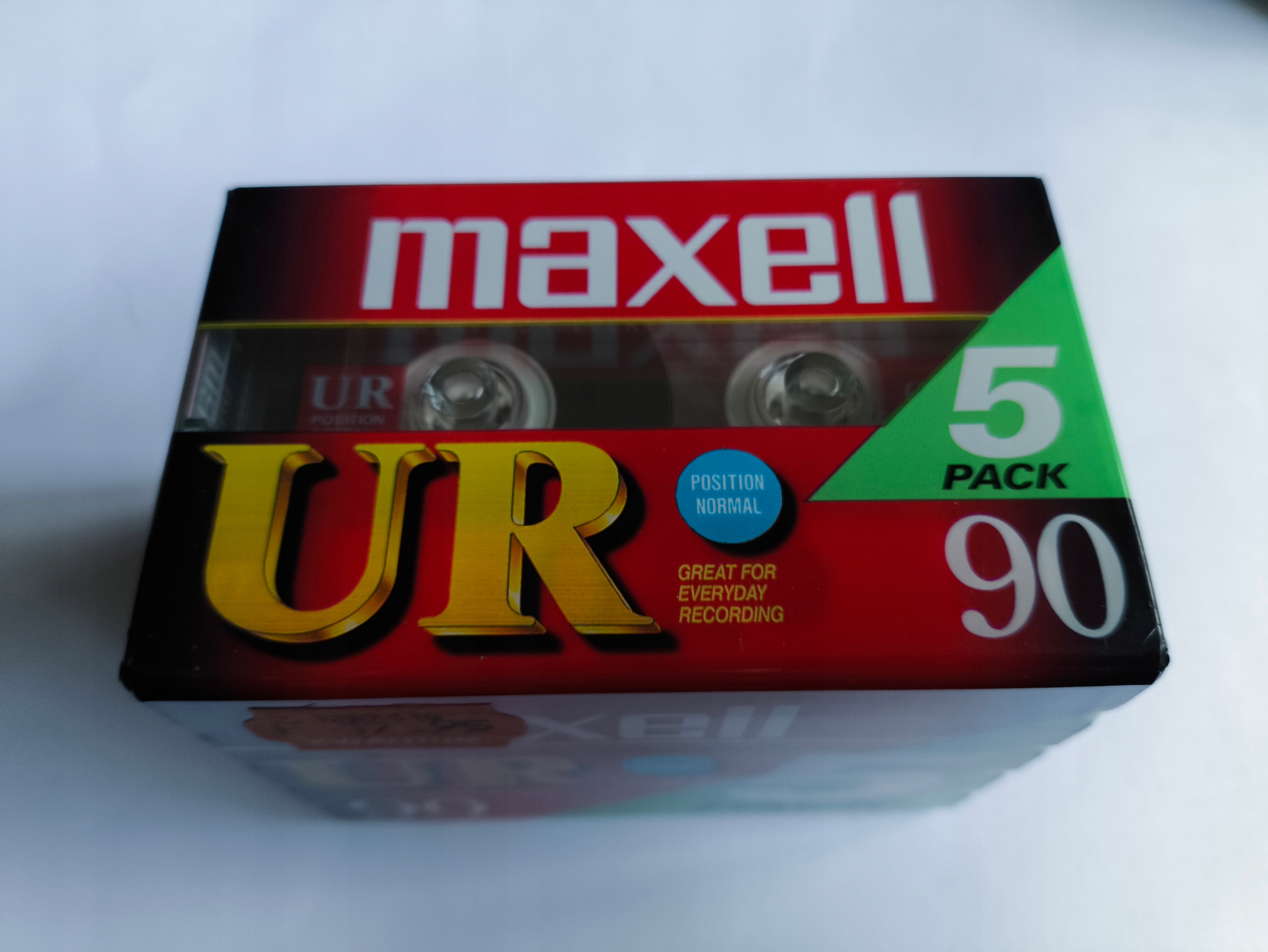 5pack (5 kusů kazet) Maxell UR90 Ur 90 Nos *1180