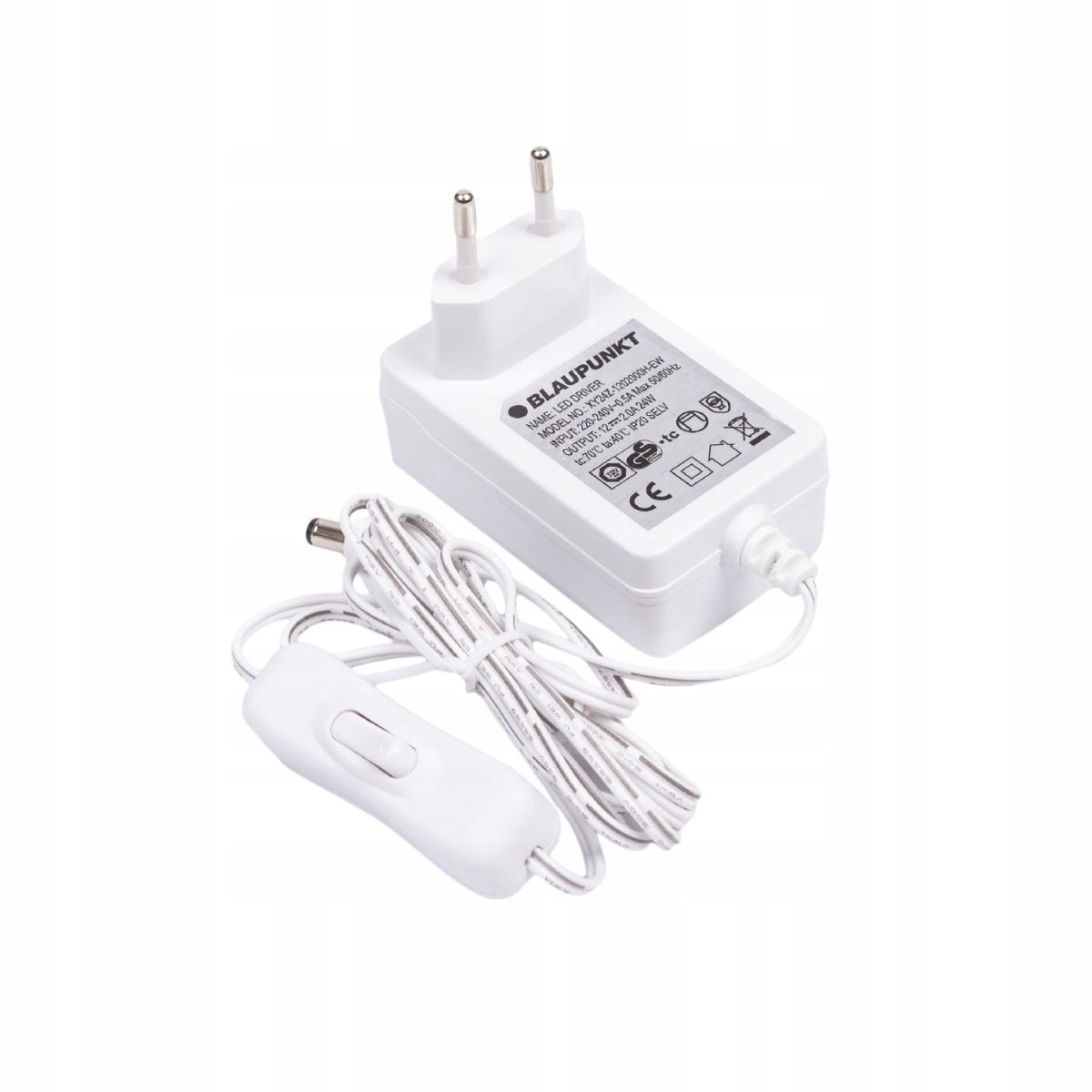 TAŚMA LED BLAUPUNKT GALAXY 12V 5M 6000K ZIMNA Moc 7 W