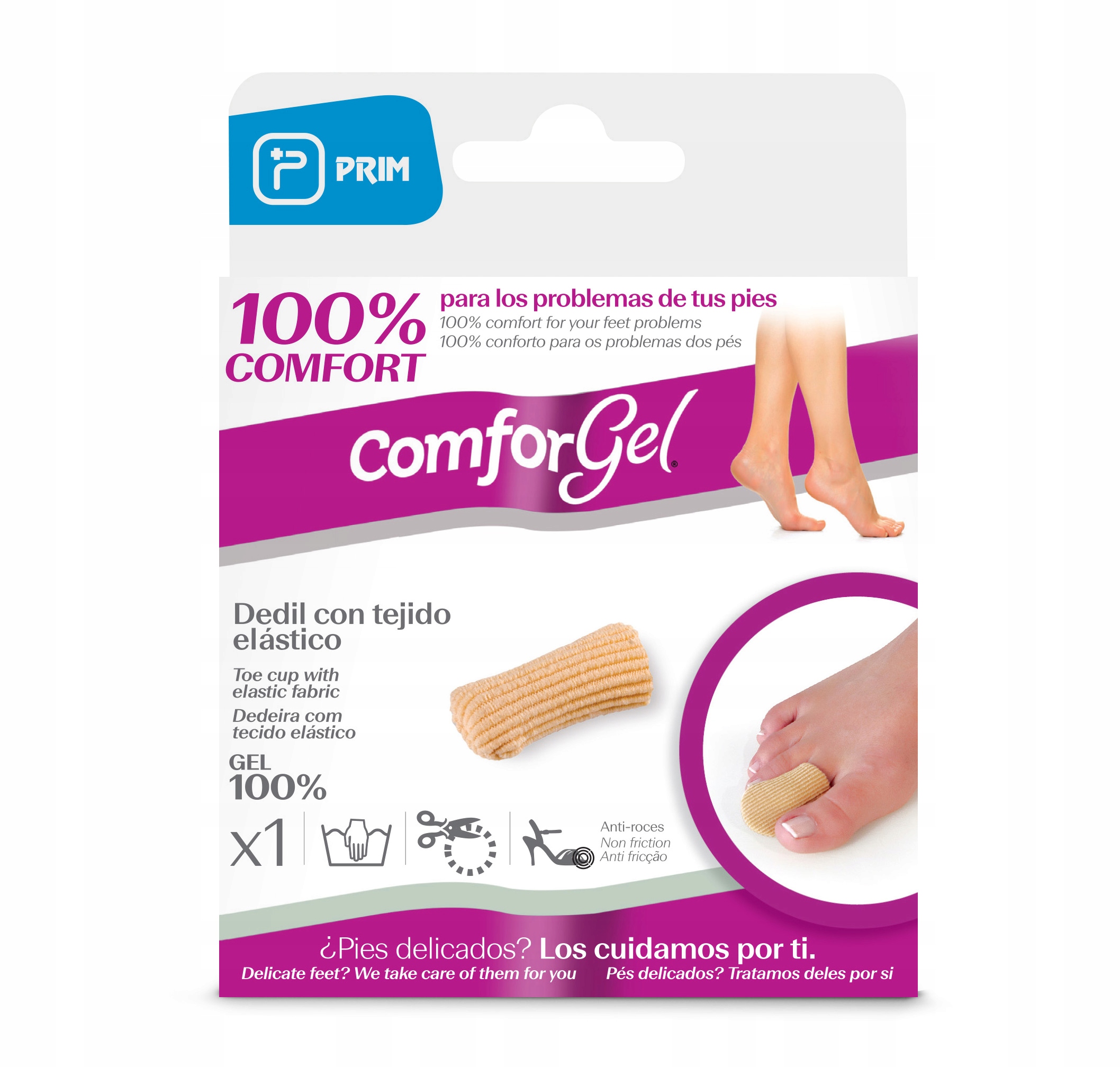 

Kapturek elastycz. na palec stopy Prim Comforgel L