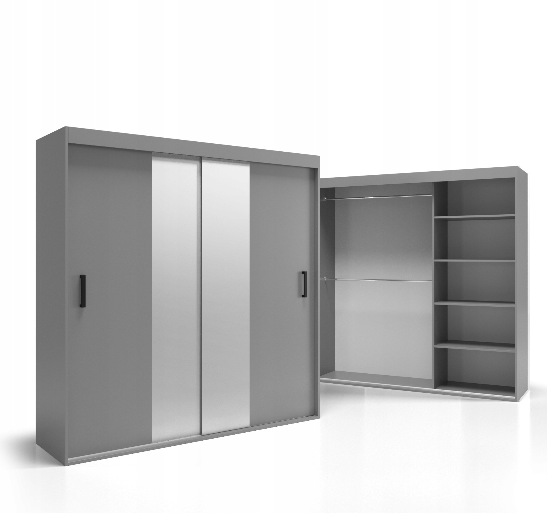 Skříň Posuvné dveře s vybavením 150x220 Deska 18 mm VSZ25 O-sofa