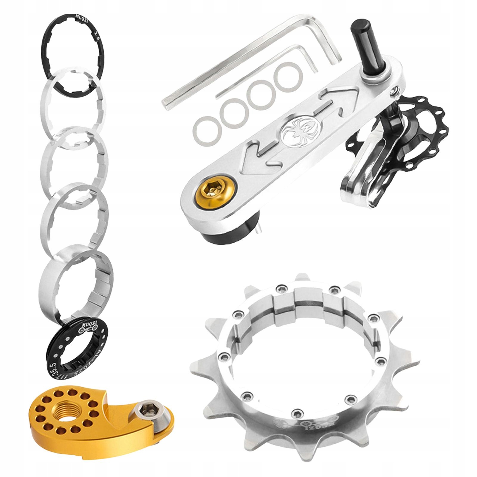 Konwersja roweru górskiego z pojedynczą prędkością