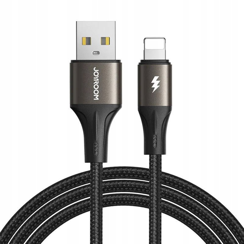 Kabel Usb do Lightning Joyroom SA25-AL3 3A 1.2m (czarny)
