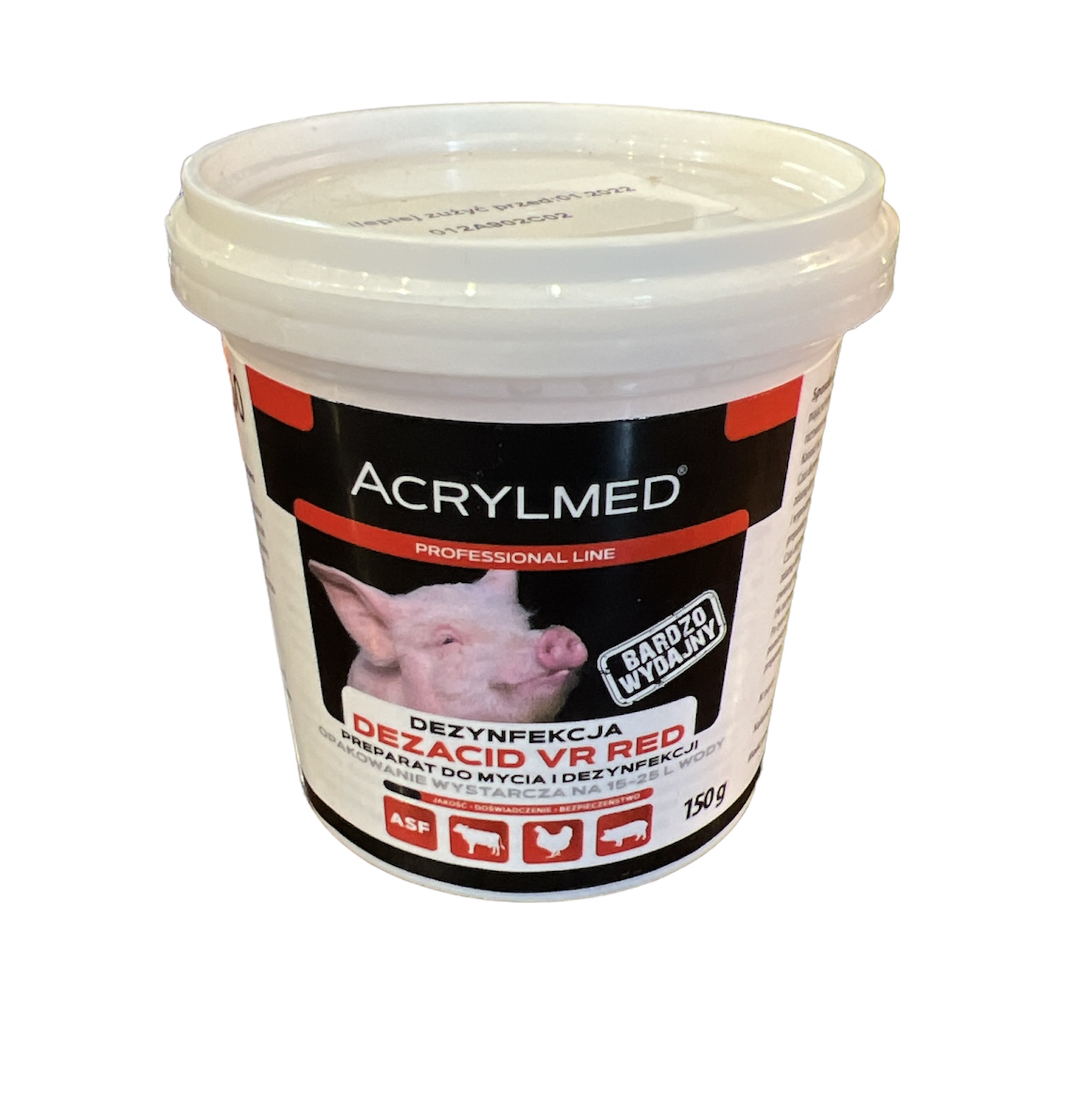 

Acrylmed Dezacid Vr Red 150G Do Mycia Dezynfekcji
