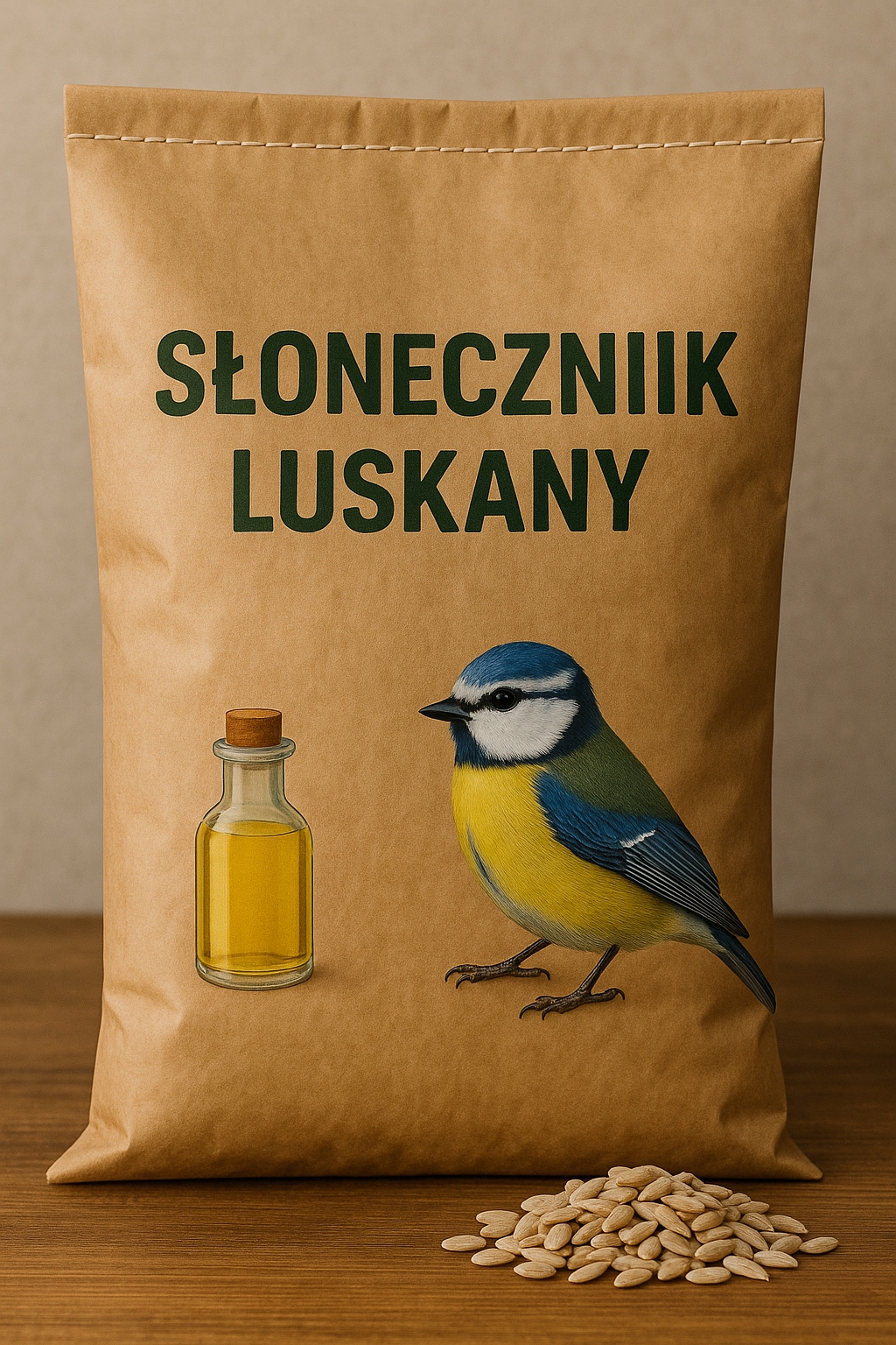 Słonecznik łuskany 10kg Pestki słonecznika Ziarna Pasze, wypieki, olej