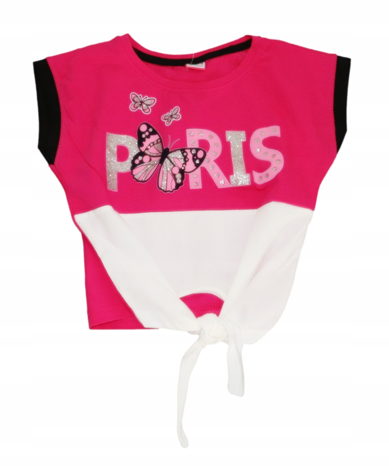 BLUZKA WIĄZANA SUPEŁEK PARIS BROKAT R 122