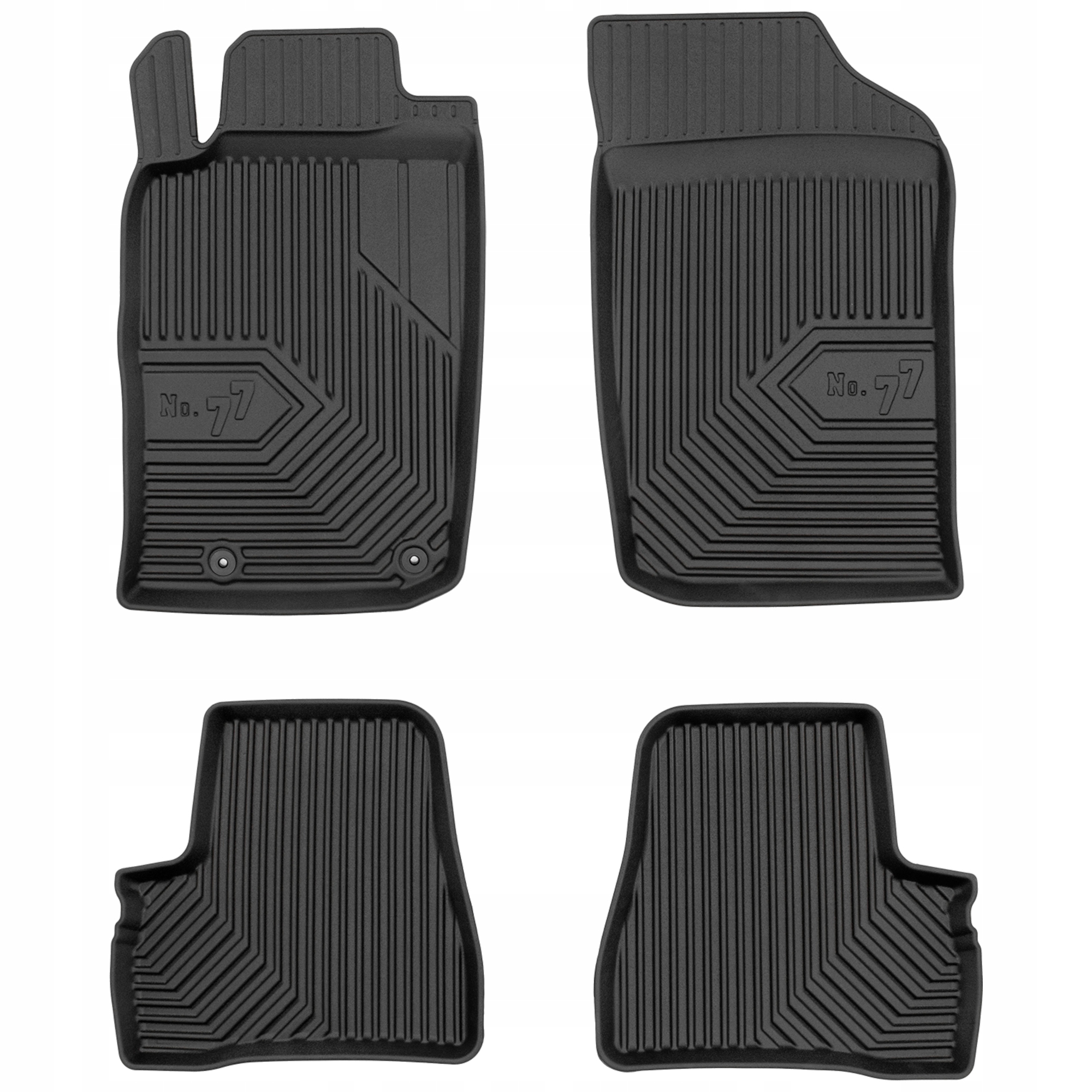 Dywaniki gumowe No.77 Peugeot 206 1998-2012