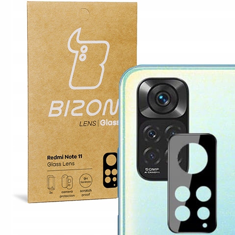 Szkło Bizon Lens na aparat do Redmi Note 11