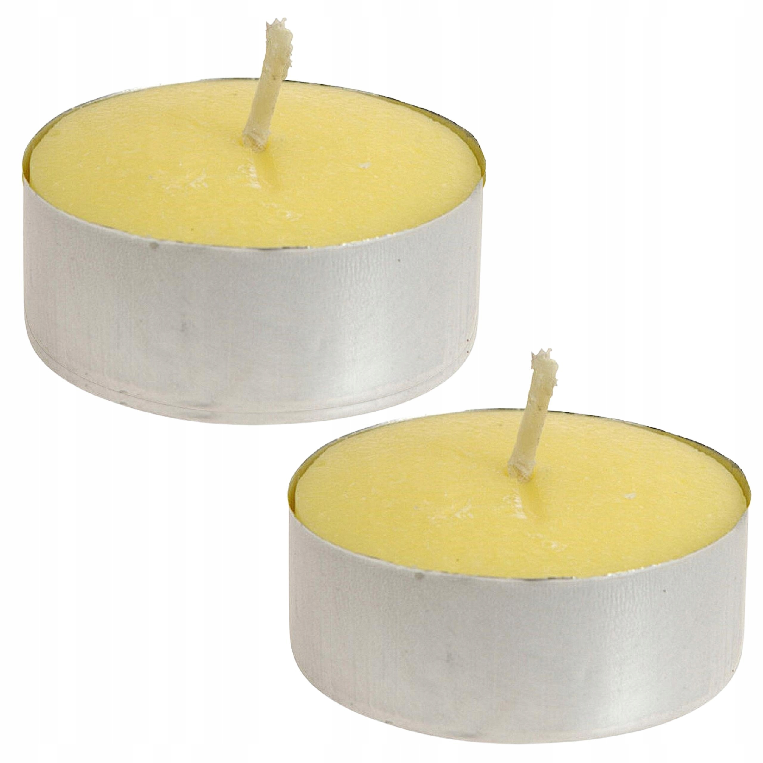 

świeca tealight na komary odstraszacz cytrusowa x2