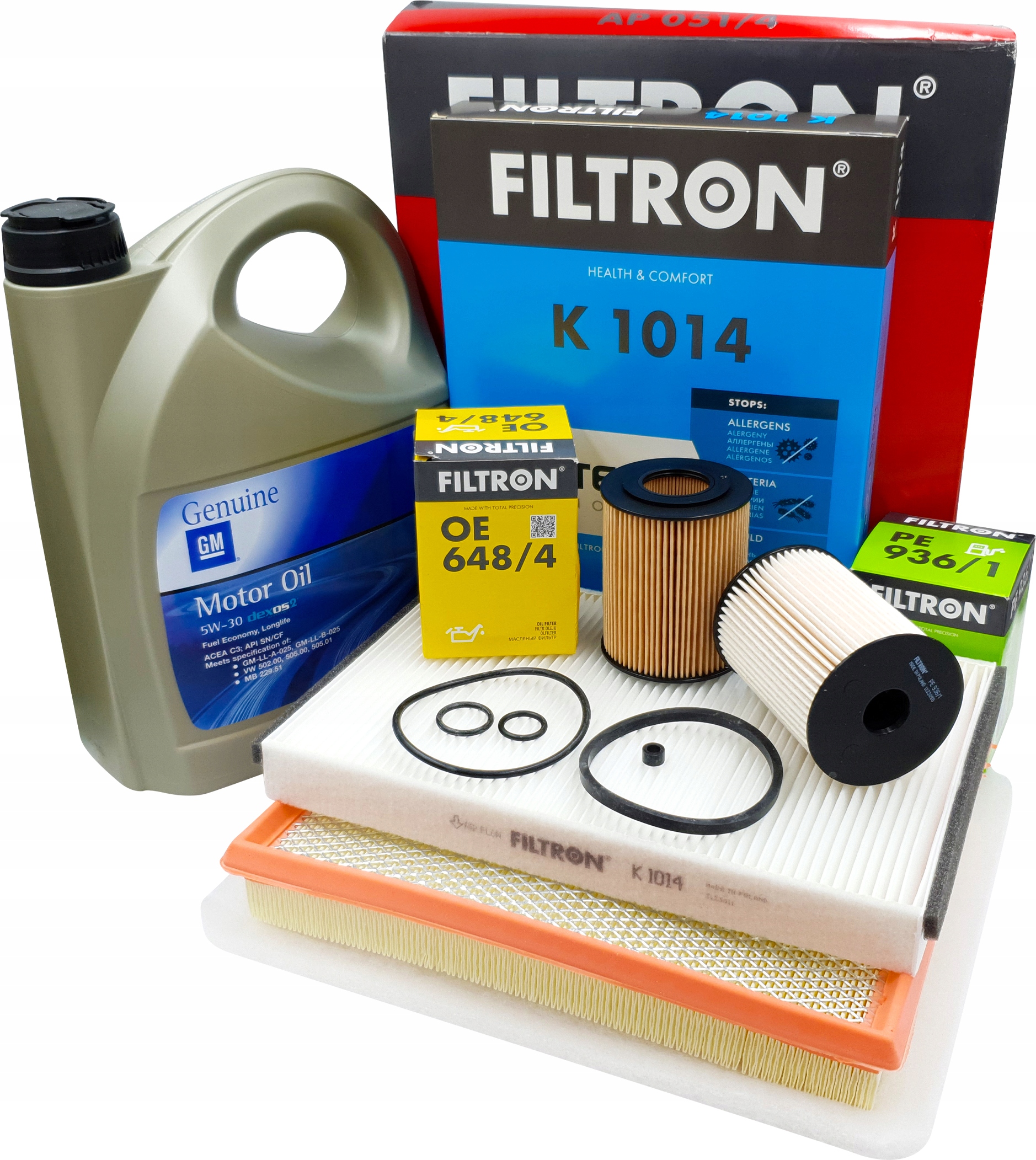 

Filtron Zestaw Filtrów Opel Astra H 1.7 Cdti Olej