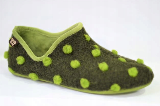 Manitu 340002-07 Pantofle Zelené VEL.37