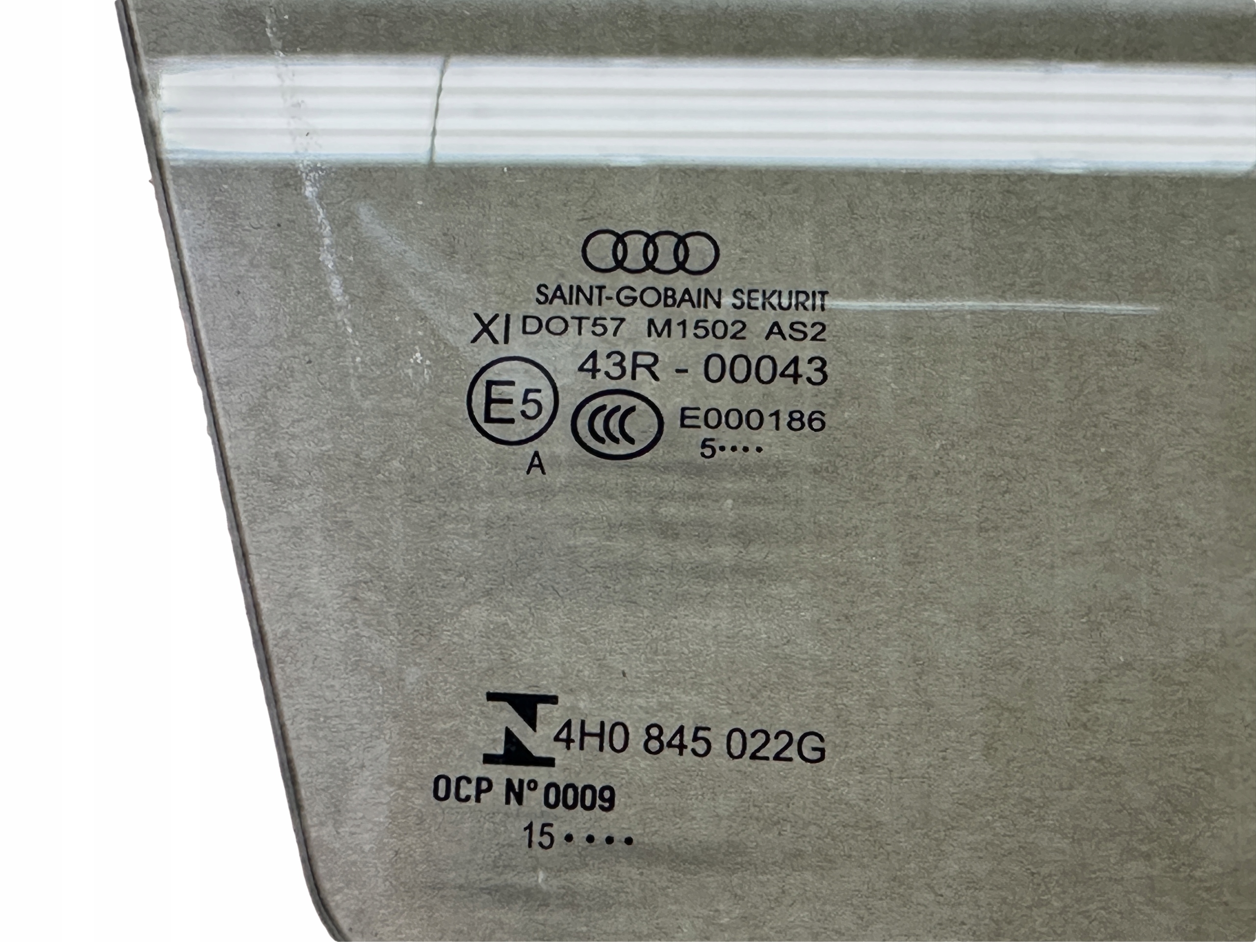 AUDI A8 4H D4 window right front PODWOJNA 2015R