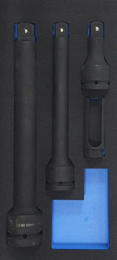 Vložka vozíku o šířce 560 mm, nárazové prodloužení, 4 ks