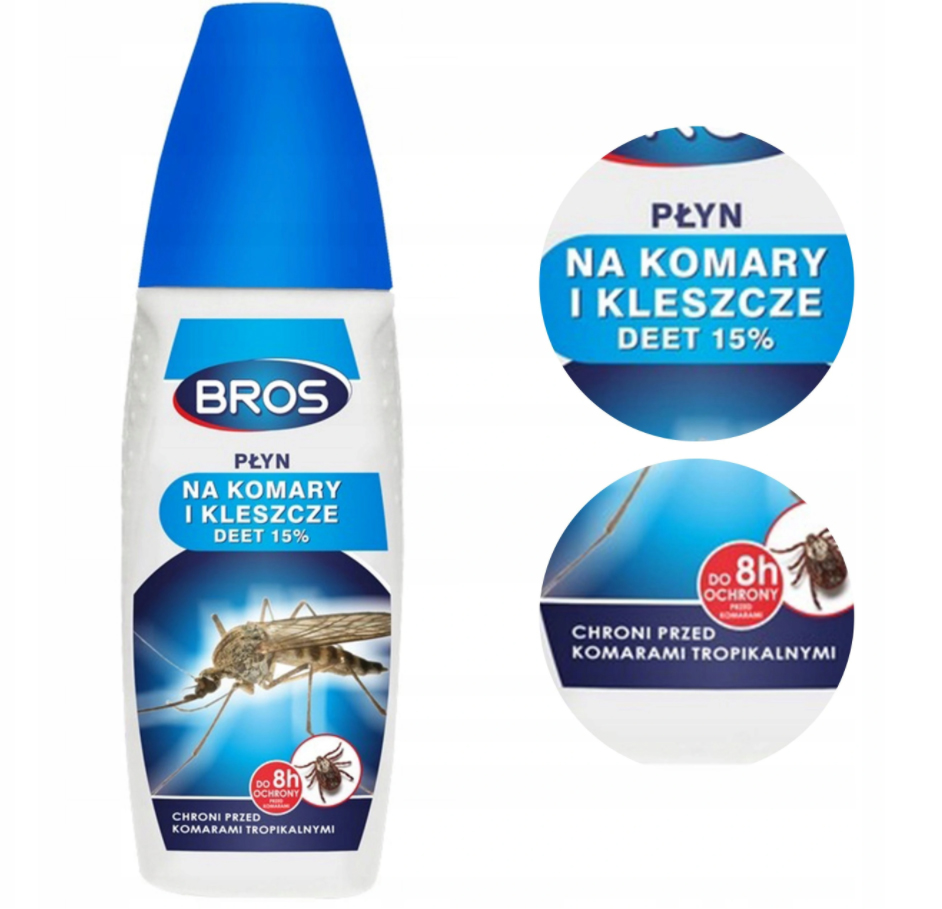 

Płyn Na Komary I Kleszcze 100ml Bros