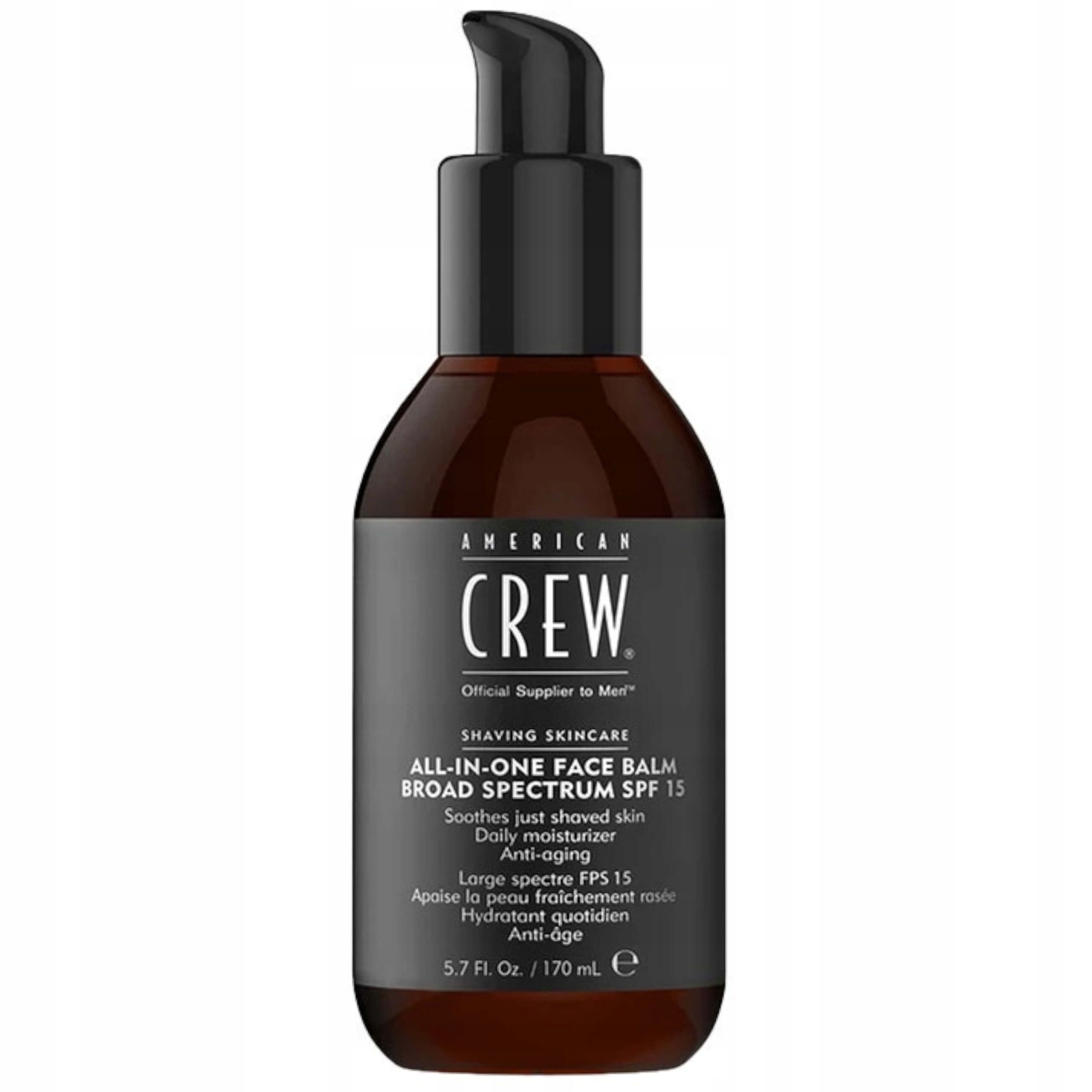 American Crew All-In-One Broad Spectrum Zklidňující pleťový balzám SPF15 170 ml