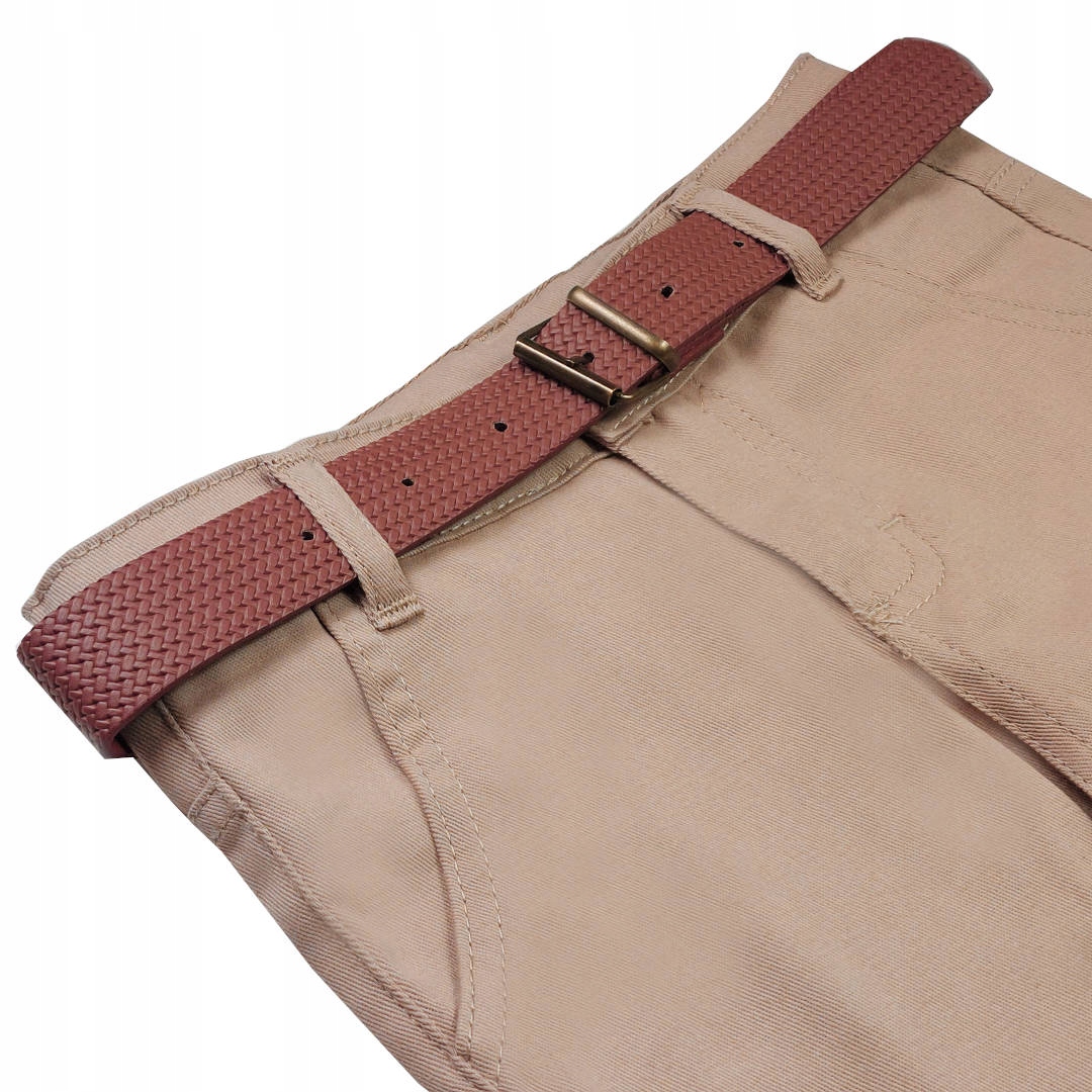 GARNITUR WIZYTOWY KOSZULA STÓJKA SPODIE PASEK 128 Wiek dziecka 8 lat +