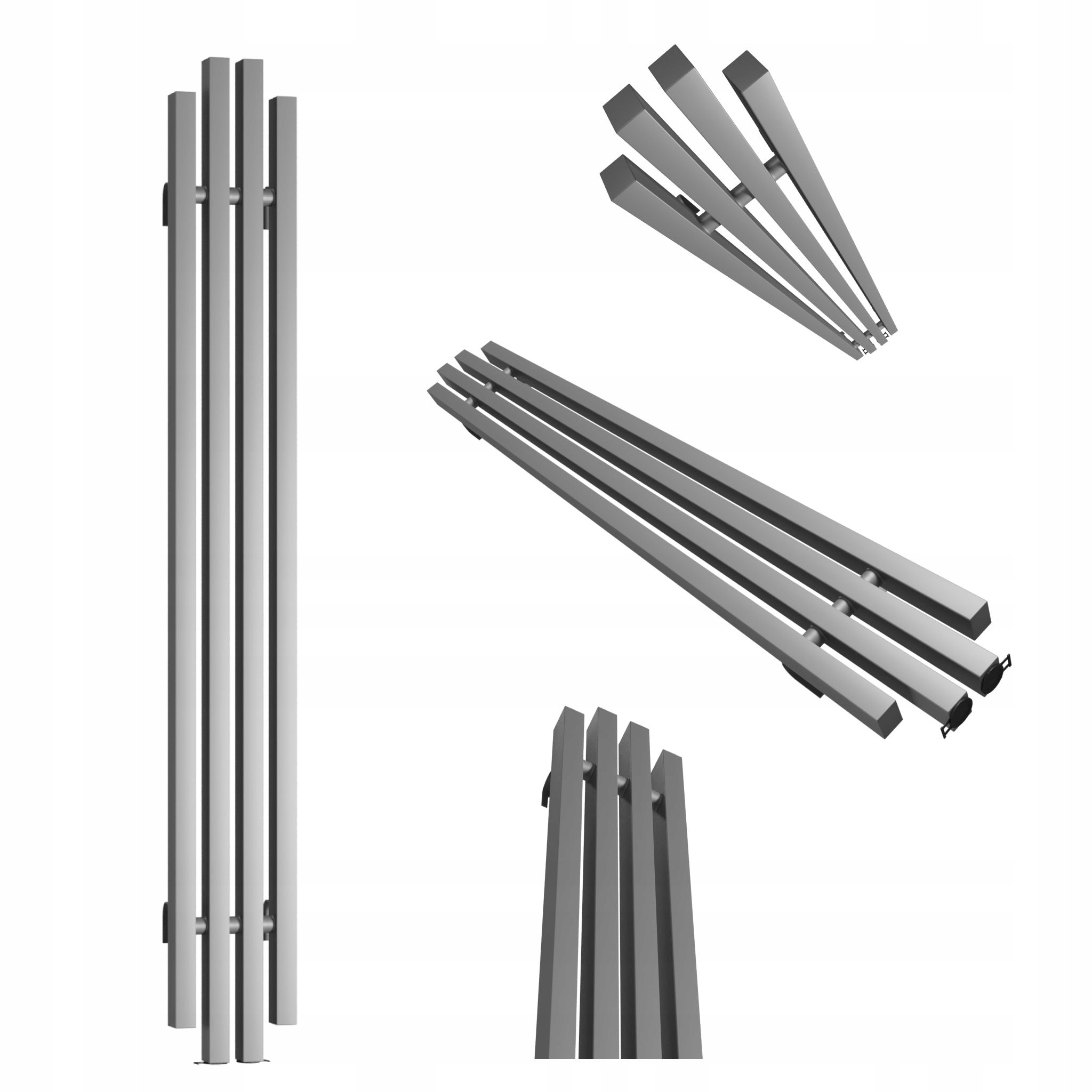 Dekorativní radiátor Bigben 100x18 antracit