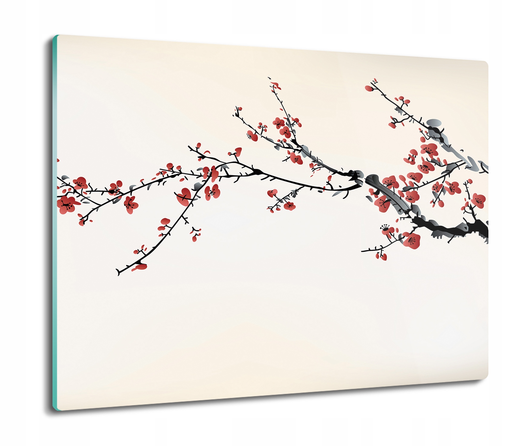 

Gałąź kwiaty 60x52 deska z nadrukiem kuchenna