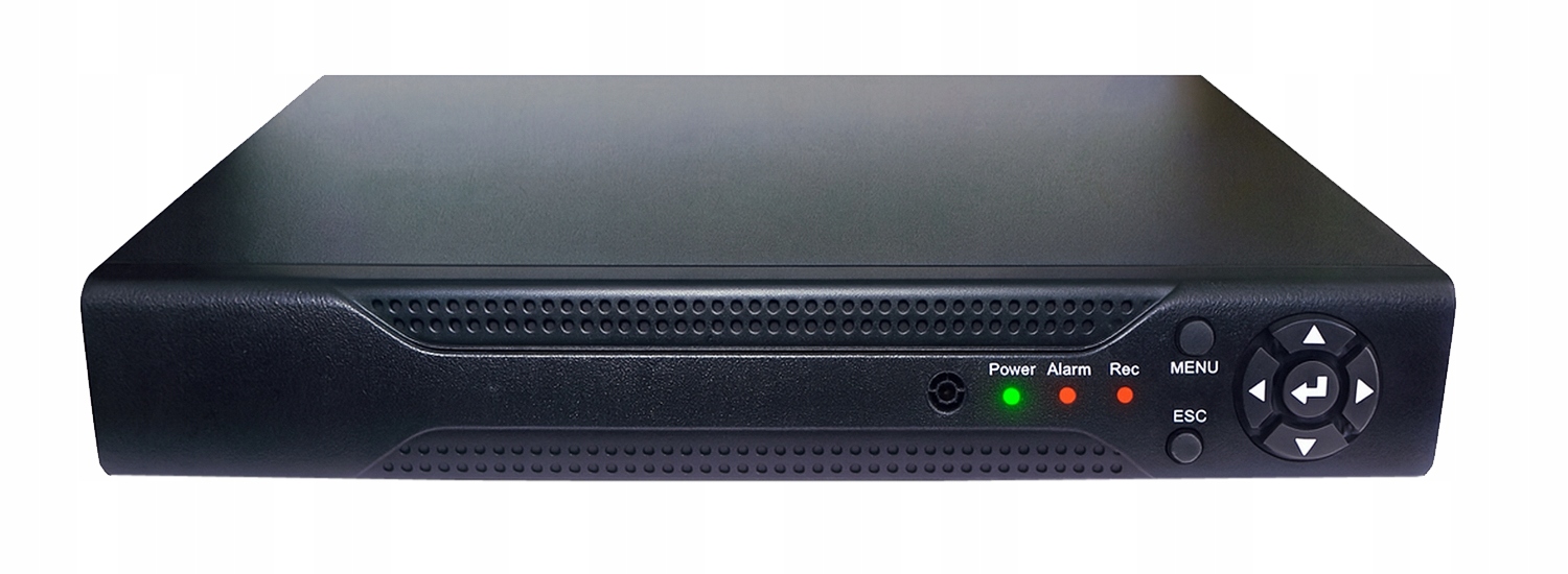 4 Kamery rejestrator Full Hd 1080P Monitoring Ahd Ip aplikacja Polskie Menu