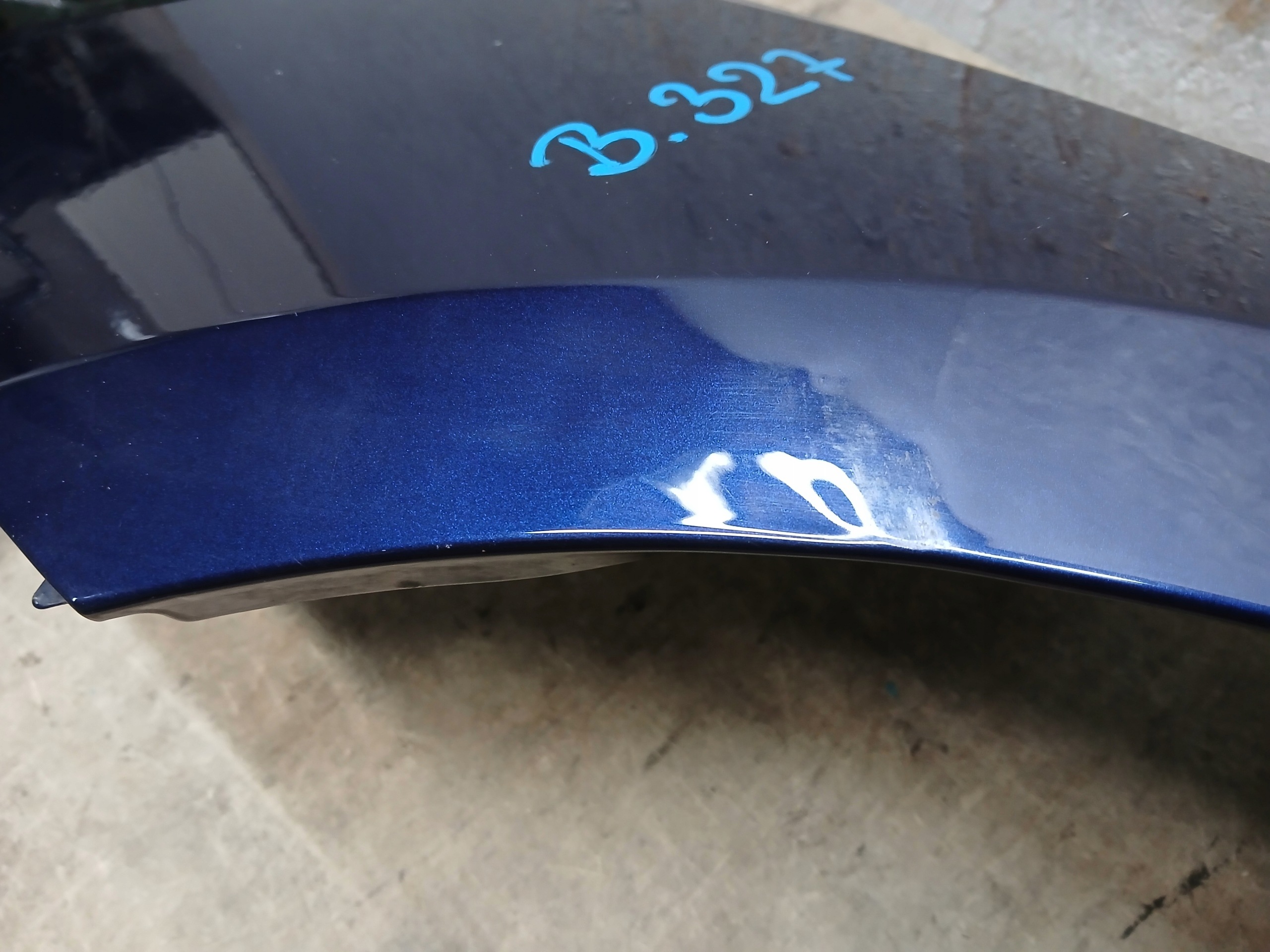 fender front left AUDI A4 B9 8W LIFT 19