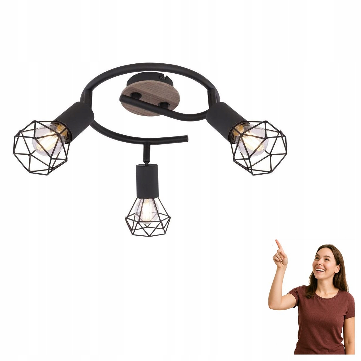 Reflektorová spotová lampa Xara I 54802S-3H Globo